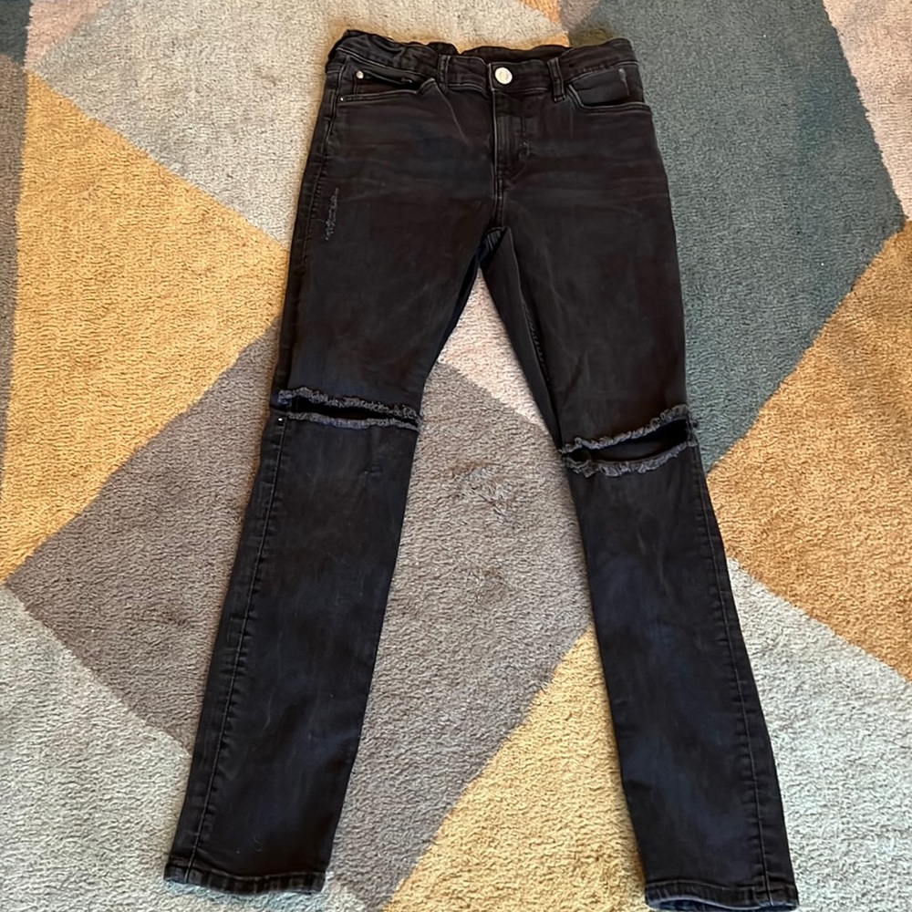 H&M Boys ripped knee skinny jeans